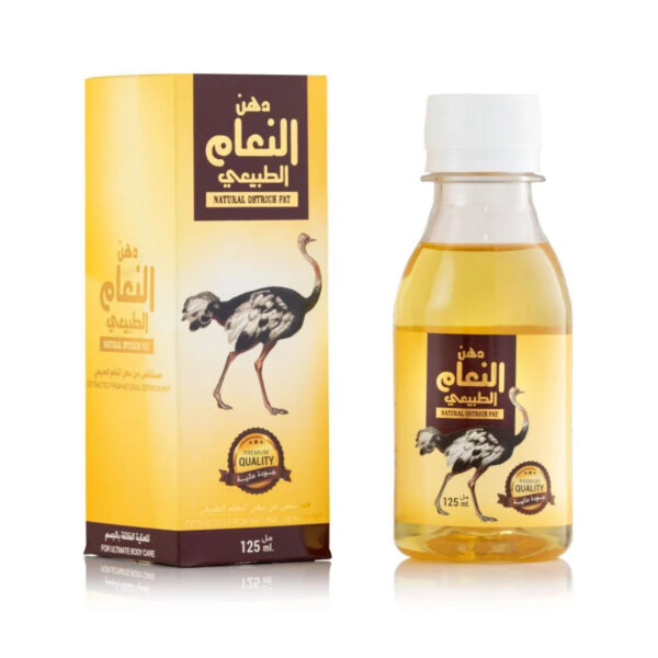دهن النعام الطبيعي 125 مل × 12