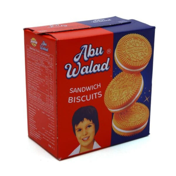 Abu walad sandwich biscuits 90g x 48