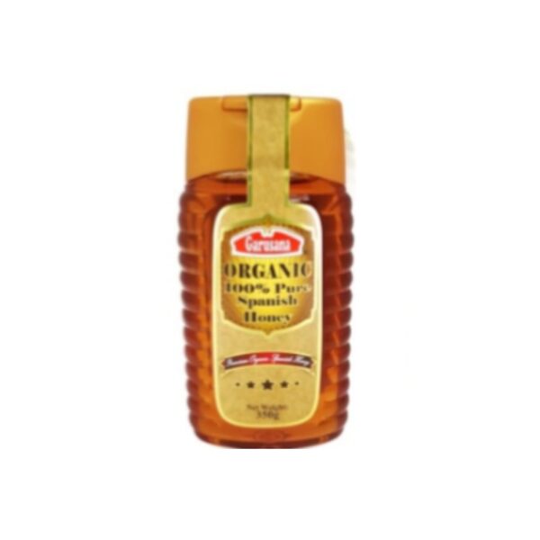 Garusana Organic Honey Squeezy 350g X 12
