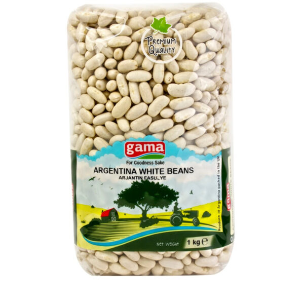 Gama Argentina White Beans 6 x 1Kg