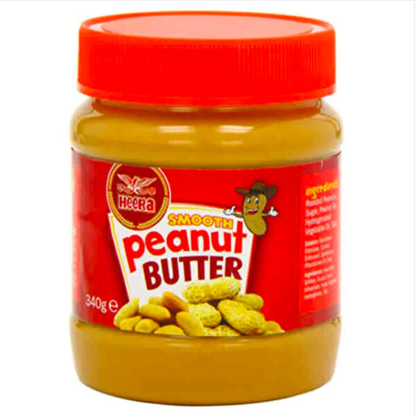Heera Smooth Peanut Butter 12 x 340g