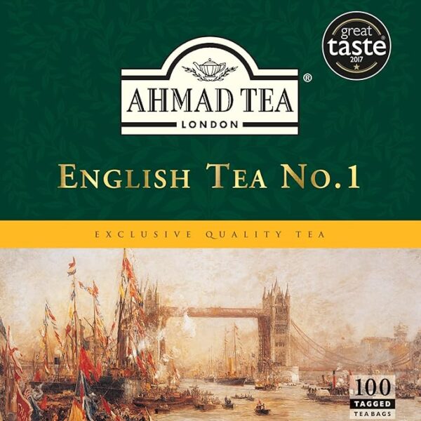 Ahmad Tea No.1 100 Tea Bags X12
